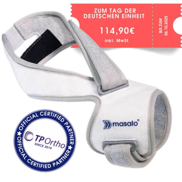 Masalo Manschette: Effektive Hilfe bei Tennisarm & Golferarm